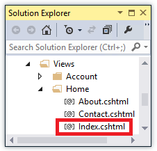 MVC index.cshtml